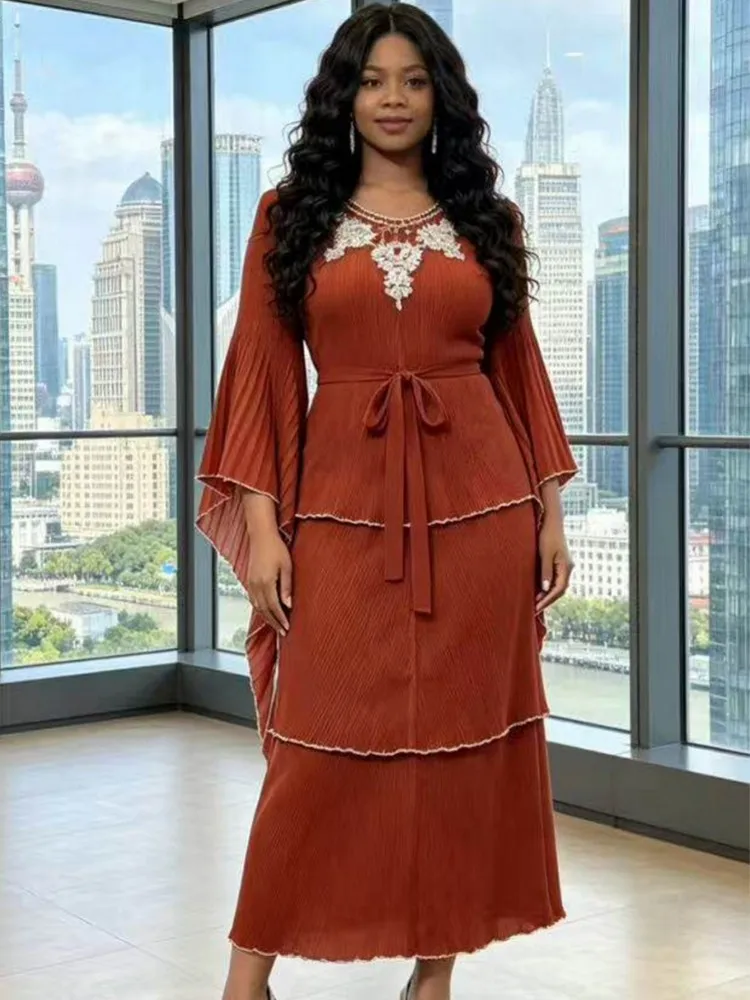African Dresses For Women Elegant Wedding Muslim Fashion Abayas Dashiki Robe Kaftan Long Sleeve Dress Turkish Africa 2026 New
African Dresses For Women Elegant Wedding Muslim Fashion Abayas Dashiki Robe Kaftan Long Sleeve Dress Turkish Africa 2026 New