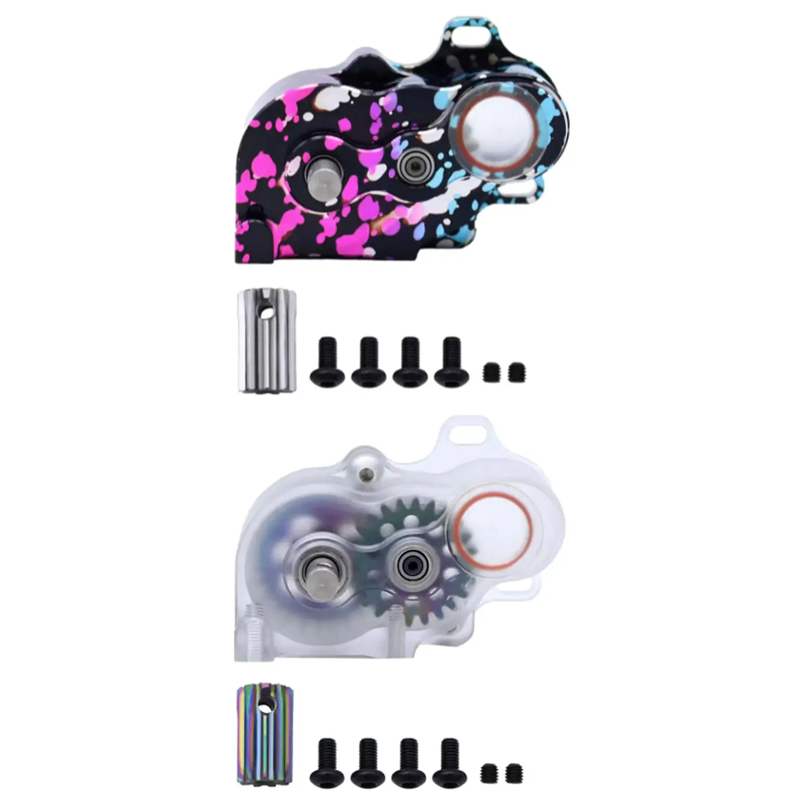 1:0 RC Gearbox Steel Gears Replacement Low Center of Gravity Spare Parts for DIY Modified Model Hobby 1:10 Scale RC Crawler Toy
1:0 RC Gearbox Steel Gears Replacement Low Center of Gravity Spare Parts for DIY Modified Model Hobby 1:10 Scale RC Crawler Toy