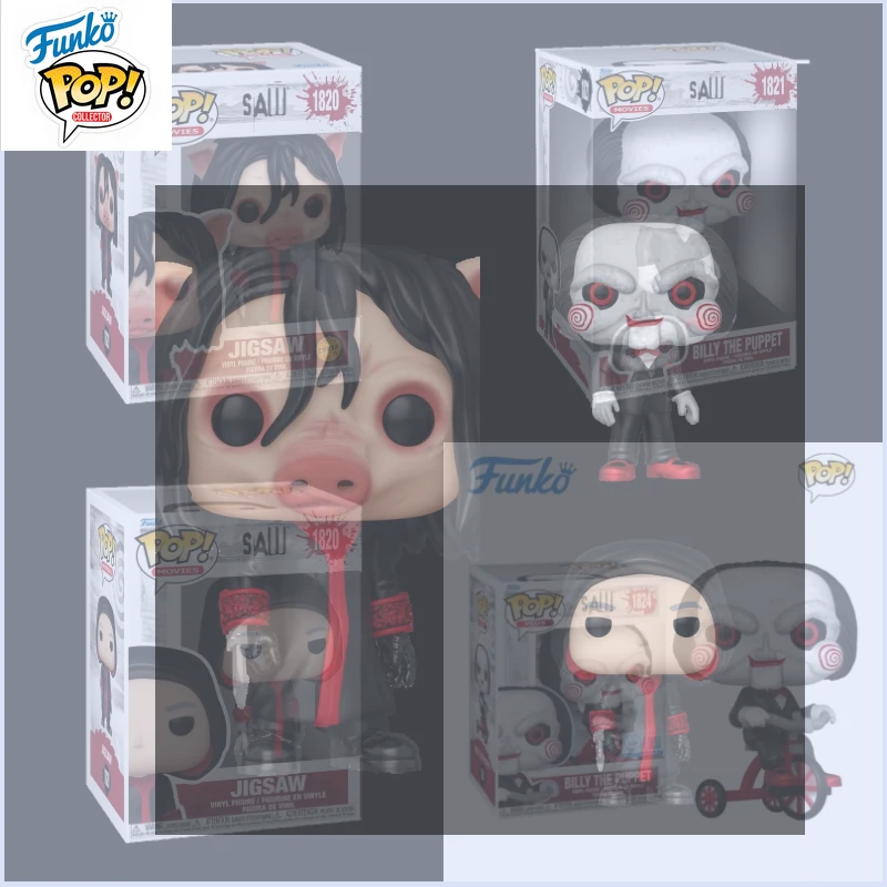 New In Stock FUNKO POP Original Chainsaw Puzzle Killer and Doll Billy Can Play Figure Model Collection Holiday Gifts
New In Stock FUNKO POP Original Chainsaw Puzzle Killer and Doll Billy Can Play Figure Model Collection Holiday Gifts