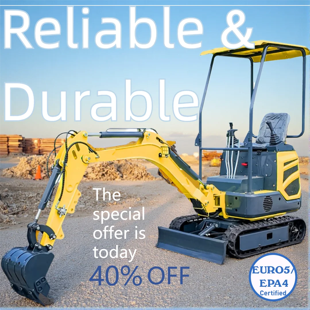 Hydraulic Small Mini Excavator EPA EURO5 Standard Digger For Construction Landscaping Farm Work Multiple Optional Configurations
Hydraulic Small Mini Excavator EPA EURO5 Standard Digger For Construction Landscaping Farm Work Multiple Optional Configurations