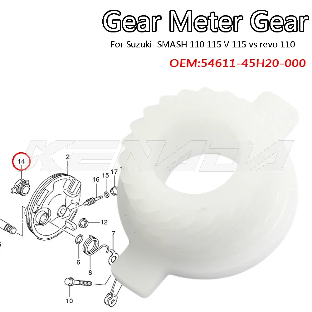 Speedometer Driven Gear Meter Gear For Suzuki SMASH 110 115 V 115 vs revo 110 Speedometer Driven Gear Meter Gear For Suzuki SMAS
Speedometer Driven Gear Meter Gear For Suzuki SMASH 110 115 V 115 vs revo 110 Speedometer Driven Gear Meter Gear For Suzuki SMAS