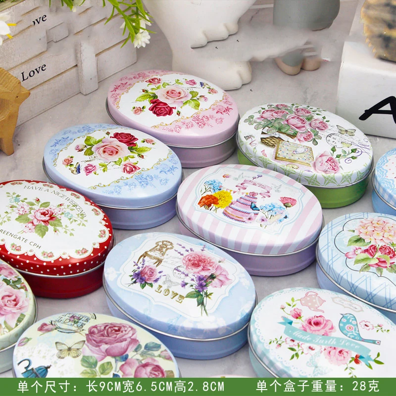5PC European-Style Flower Metal Candy Storage Box Small Oval Jewelry Gift Packaging Box Wedding Favor Household Lovely Iron Box
5PC European-Style Flower Metal Candy Storage Box Small Oval Jewelry Gift Packaging Box Wedding Favor Household Lovely Iron Box