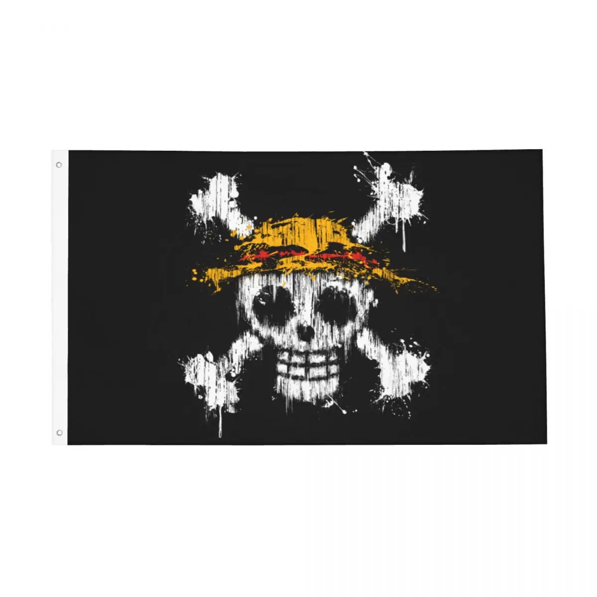 One Piece Skull Flag Double Sided Indoor Outdoor Banner All Weather Hanging Decoration
One Piece Skull Flag Double Sided Indoor Outdoor Banner All Weather Hanging Decoration