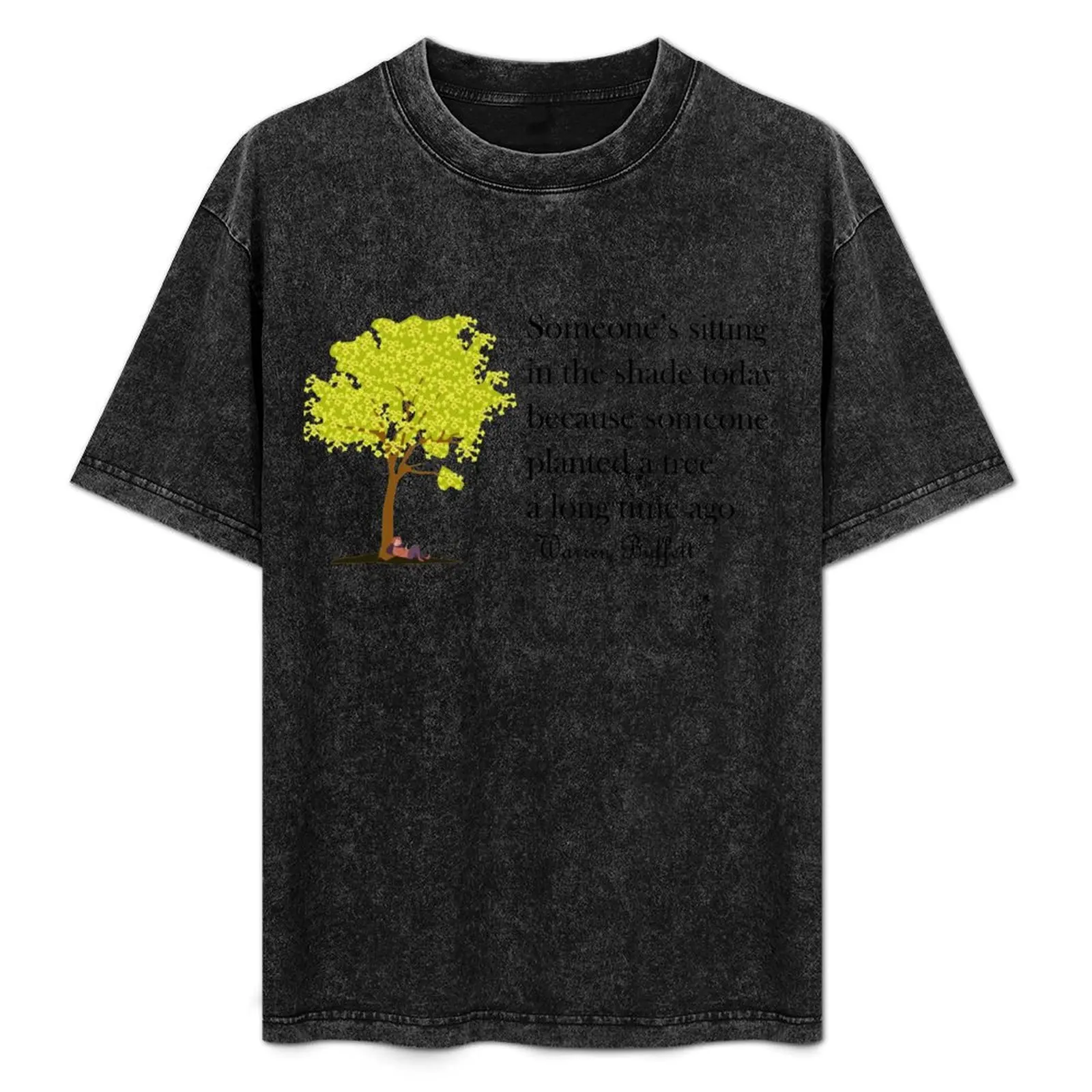 Someone is Sitting in the Shade Today Warren Buffett Quotes T-Shirt Plus Size Lightweight Top
Someone is Sitting in the Shade Today Warren Buffett Quotes T-Shirt Plus Size Lightweight Top