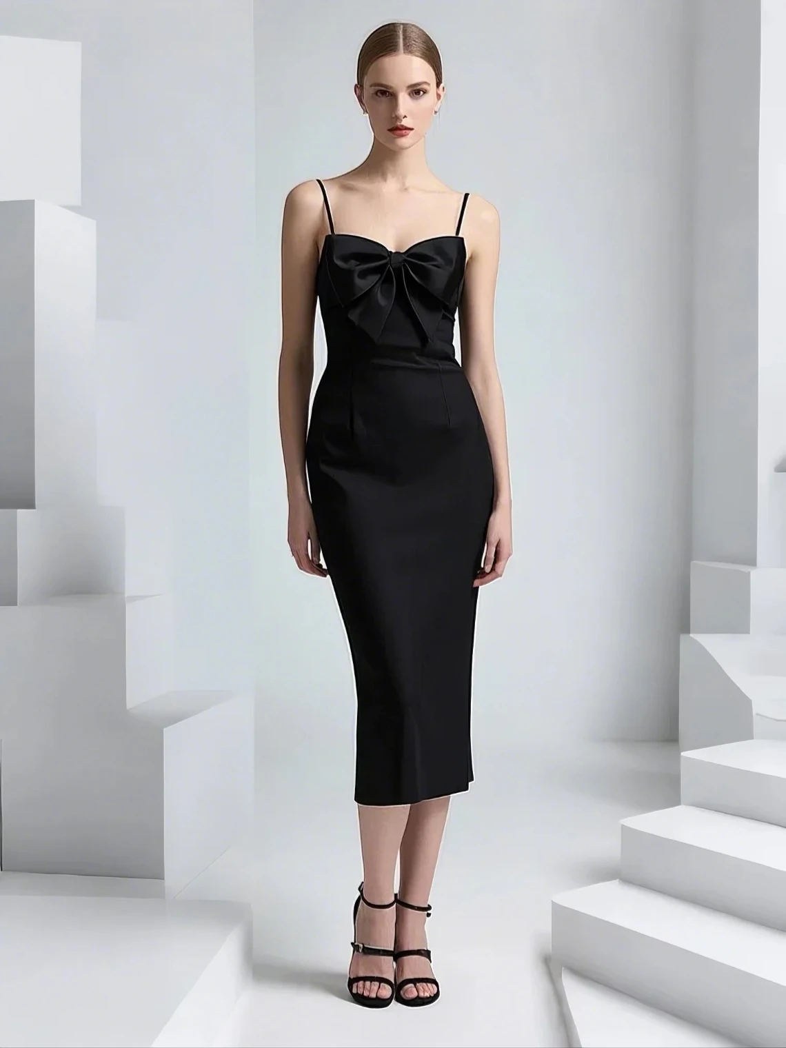 Sheath/Column Sexy Black Party Dress Satin Tea Length Split Bows Backless Homecoming Prom Cocktail Dress 2025 free customized
Sheath/Column Sexy Black Party Dress Satin Tea Length Split Bows Backless Homecoming Prom Cocktail Dress 2025 free customized