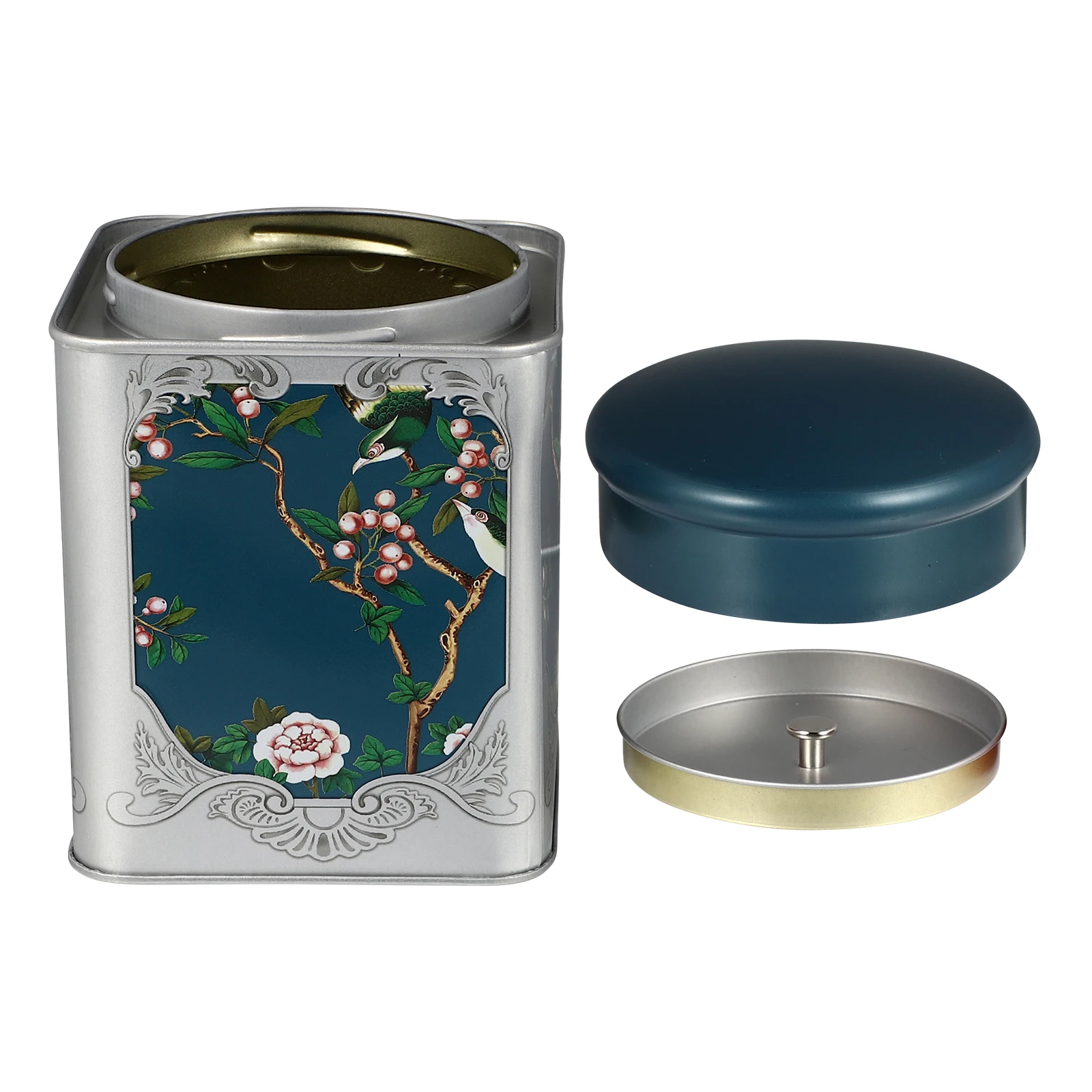 Airtight Tea Canister Tinplate Cans Square Sealed Containers Candies Snacks Boxes Metal Storage Jars Leaf Tea Bags Gifts Beads
Airtight Tea Canister Tinplate Cans Square Sealed Containers Candies Snacks Boxes Metal Storage Jars Leaf Tea Bags Gifts Beads