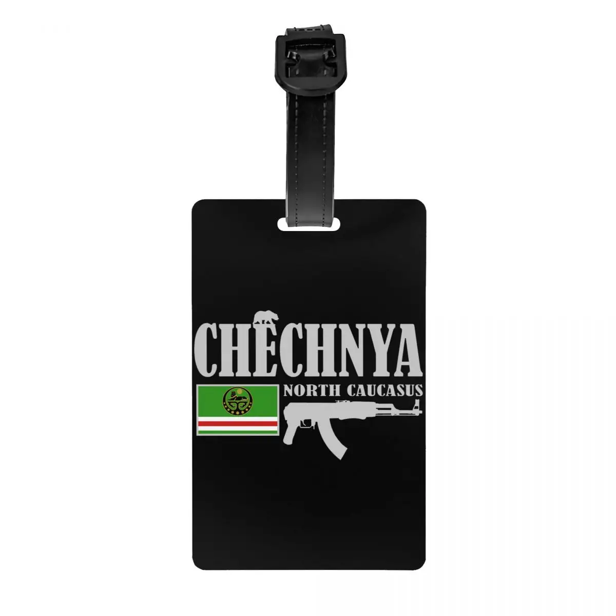 Chechnya Fighter Luggage Tag for Travel Suitcase Chechen Flag Privacy Cover ID Label
Chechnya Fighter Luggage Tag for Travel Suitcase Chechen Flag Privacy Cover ID Label