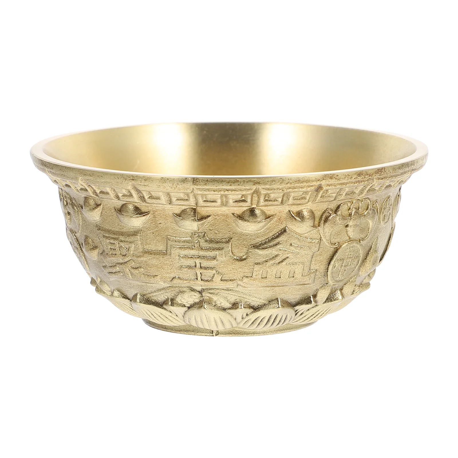 Brass Feng Shui Treasure Basin Ornament Home Decor Living Room Office Desktop Decorative Bowl Cornucopia Relief Gift
Brass Feng Shui Treasure Basin Ornament Home Decor Living Room Office Desktop Decorative Bowl Cornucopia Relief Gift