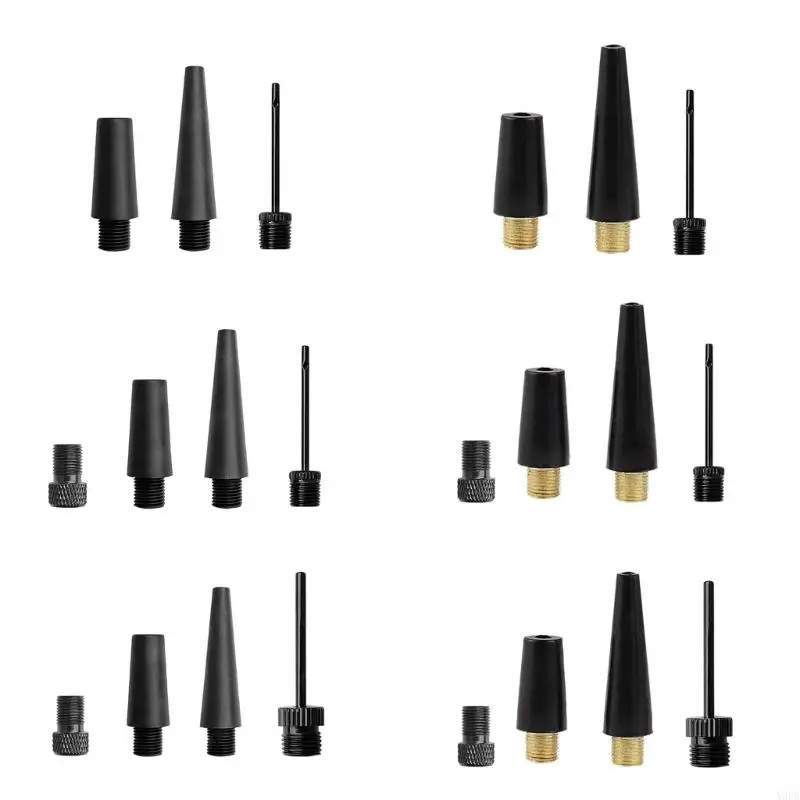 X9FA Inflatable Needle Nozzles Air Valves Adapter Part For Football Bicycles Bikes Tire Wheel Valves CyclingAccessory
X9FA Inflatable Needle Nozzles Air Valves Adapter Part For Football Bicycles Bikes Tire Wheel Valves CyclingAccessory