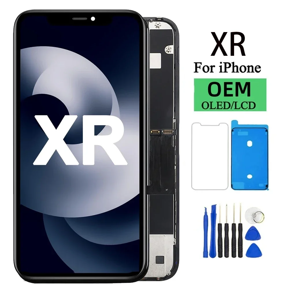 OLED Pantalla для iphone XR ЖК-дисплей с цифровым преобразователем сенсорного экрана в сборе для iPhone XR Замена ЖК-экрана
OLED Pantalla для iphone XR ЖК-дисплей с цифровым преобразователем сенсорного экрана в сборе для iPhone XR Замена ЖК-экрана