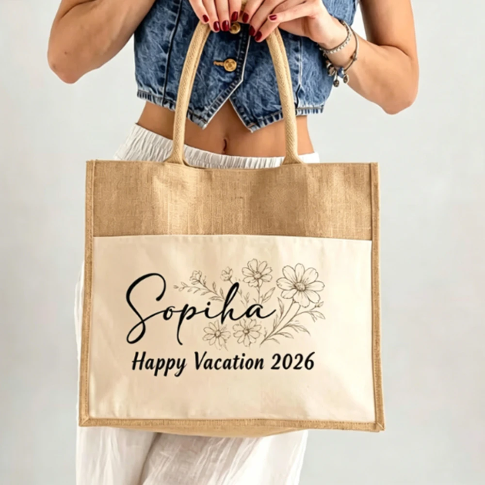 Personalized Girls Trip Tote Bag Custom Name Travel Gift Bestie Bachelorette Party Vacation Beach Shoulder Bag Women
Personalized Girls Trip Tote Bag Custom Name Travel Gift Bestie Bachelorette Party Vacation Beach Shoulder Bag Women