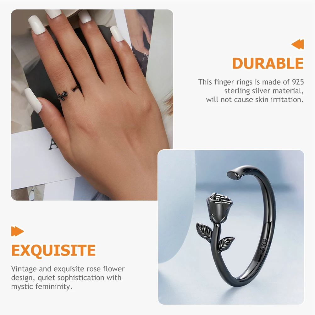 Sterling Silver Rings Finger Ring Adjustable 925 Silver Vintage Knuckle Open Design Retro Daily Wear Anniversary
Sterling Silver Rings Finger Ring Adjustable 925 Silver Vintage Knuckle Open Design Retro Daily Wear Anniversary