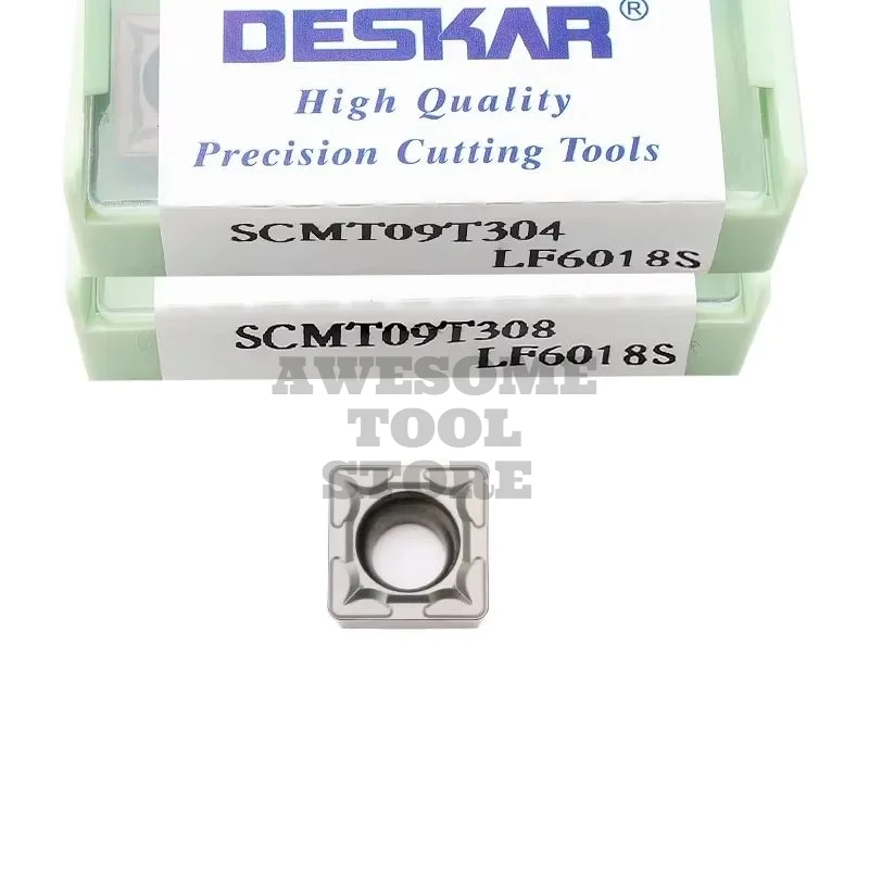 DESKAR SCMT09T304 SCMT09T308 LF6018S CNC Cutting Tool Carbide Inserts SCMT Turning Tool For Stainless Steel
DESKAR SCMT09T304 SCMT09T308 LF6018S CNC Cutting Tool Carbide Inserts SCMT Turning Tool For Stainless Steel