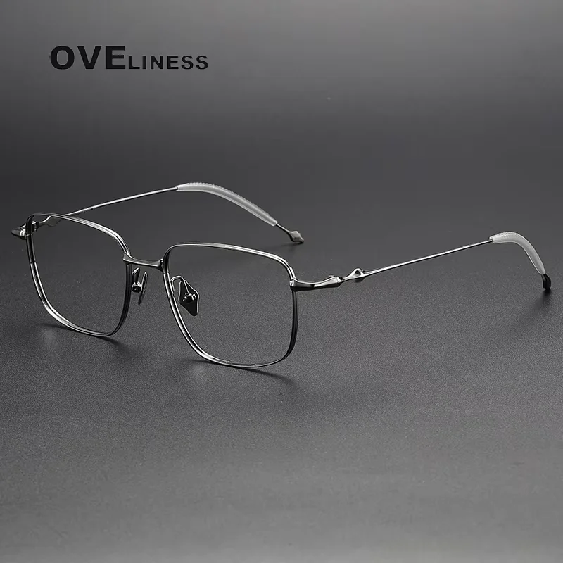 Pure Titanium Glasses Frame Men Retro Vintage Square male Eyeglasses frames Eyewear spectacles
Pure Titanium Glasses Frame Men Retro Vintage Square male Eyeglasses frames Eyewear spectacles
