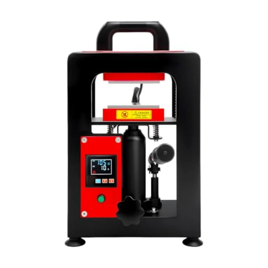 Hydraulic Heat Press Machine for Clothing and Bags, Aluminum Alloy Dual Heated Plates, Black, 900W 220V Portable Manual Press w
Hydraulic Heat Press Machine for Clothing and Bags, Aluminum Alloy Dual Heated Plates, Black, 900W 220V Portable Manual Press w