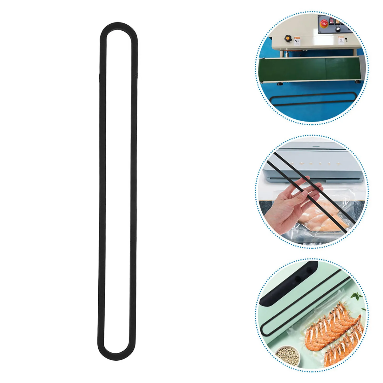 Vacuum Sealer Seal Strips Sealing Gaskets Replacement Parts for Vacuum Packaging Machines Reliable Tight Seal Prevent Gas
Vacuum Sealer Seal Strips Sealing Gaskets Replacement Parts for Vacuum Packaging Machines Reliable Tight Seal Prevent Gas