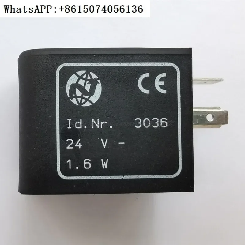 Катушка Идентификатор No. 3036 24 В 1,6 Вт ASCO- 400127 -197 L182B01 ZB10A ZA10AF
Катушка Идентификатор No. 3036 24 В 1,6 Вт ASCO- 400127 -197 L182B01 ZB10A ZA10AF