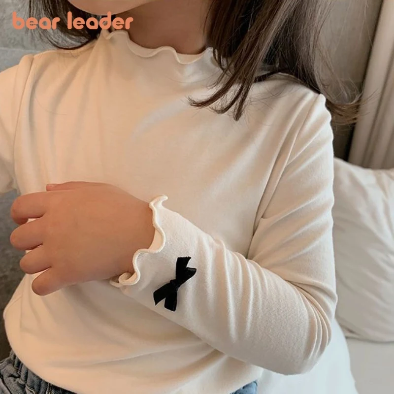 Футболки Bear Leader для маленьких девочек, топ с длинными рукавами для детей 1-6 лет, мягкая весенне-осенняя однотонная детская базовая рубашка
Футболки Bear Leader для маленьких девочек, топ с длинными рукавами для детей 1-6 лет, мягкая весенне-осенняя однотонная детская базовая рубашка