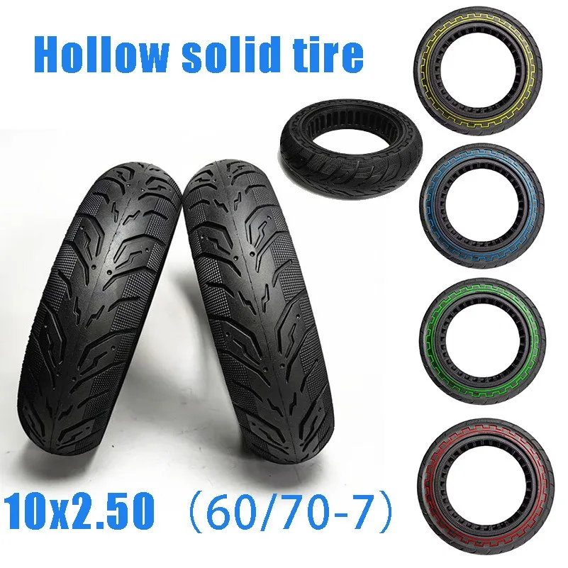 60/70-7 solid tires 10x2.50 explosion-proof honeycomb tires suitable for Xiaomi 4 Pro electric scooter wheels
60/70-7 solid tires 10x2.50 explosion-proof honeycomb tires suitable for Xiaomi 4 Pro electric scooter wheels