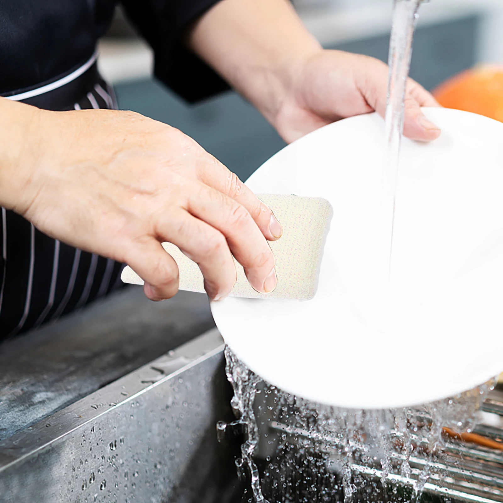 10pcs Dishwashing Sponges Kitchen Cleaning Scrubbers Premium Material Reusable Heavy Duty Pan Scrubber Fast Drying No Smell
10pcs Dishwashing Sponges Kitchen Cleaning Scrubbers Premium Material Reusable Heavy Duty Pan Scrubber Fast Drying No Smell