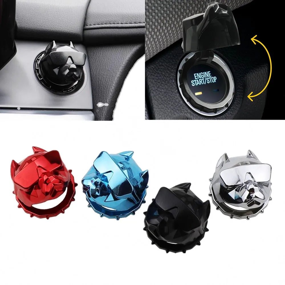 Bulldog Car Onekey Start Stop Button Cover Car Interior Engine Push Start Button Protective Switch Cover
Bulldog Car Onekey Start Stop Button Cover Car Interior Engine Push Start Button Protective Switch Cover