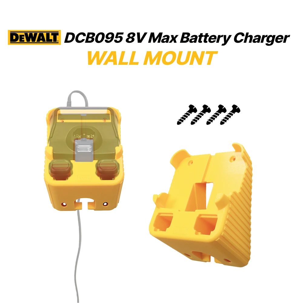 Wall Mount Compatible DeWalt DCB095 8V Battery Charger Replacement for DCM8T2 DCM8T DCM8B2 DCM8B DCM8T1 DCM8B1 DCM8T DCM8B
Wall Mount Compatible DeWalt DCB095 8V Battery Charger Replacement for DCM8T2 DCM8T DCM8B2 DCM8B DCM8T1 DCM8B1 DCM8T DCM8B