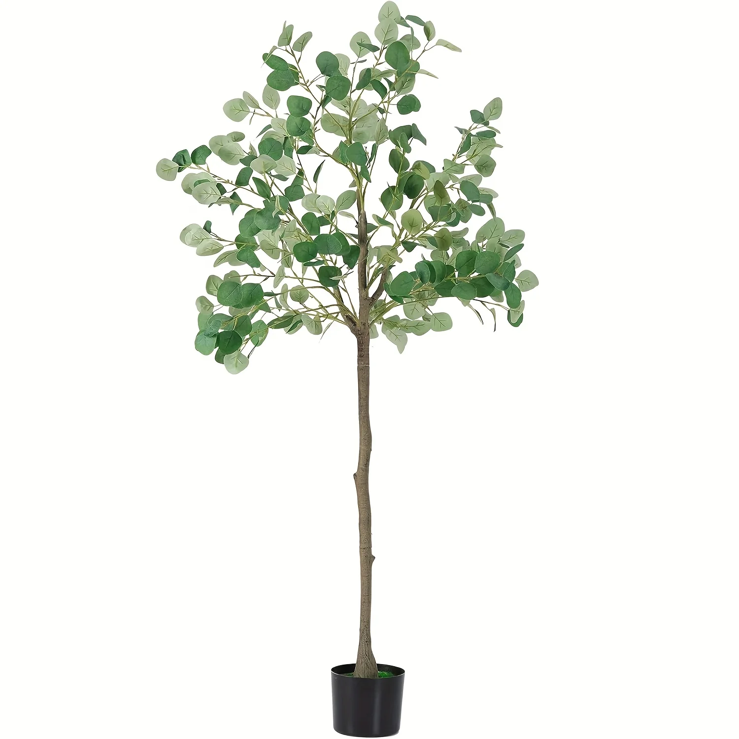 6ft Realistic Artificial Eucalyptus Tree Indoor Fake Potted Plant with Foliage - Plastic Eucalyptus Tree Suitable for Home, Office, Nursery - Low Maintenance Plant Year-Round Decor (No Separable Parts)
6ft Realistic Artificial Eucalyptus Tree Indoor Fake Potted Plant with Foliage - Plastic Eucalyptus Tree Suitable for Home, Office, Nursery - Low Maintenance Plant Year-Round Decor (No Separable Parts)