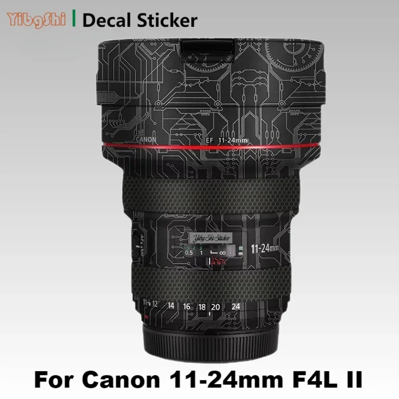 Lens Skin For Canon 11-24mm F4L II USM Decal Sticker Protective Film Anti-Scratch Protector Coat F/4 EF11-24 EF4L\1124
Lens Skin For Canon 11-24mm F4L II USM Decal Sticker Protective Film Anti-Scratch Protector Coat F/4 EF11-24 EF4L\1124