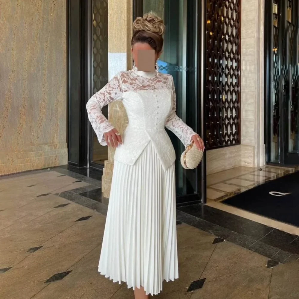 Mermaid Lace Applique Zipper Evening Dress Charming Customized Exquisite High-neck Prom Dress Ruched Party Gown вечернее плать
Mermaid Lace Applique Zipper Evening Dress Charming Customized Exquisite High-neck Prom Dress Ruched Party Gown вечернее плать