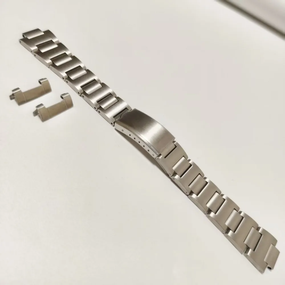 H Link 19mm Stainless Steel Silver Curved End Watch Strap Band Bracelet Fits for Seiko SKX5 Series Watch
H Link 19mm Stainless Steel Silver Curved End Watch Strap Band Bracelet Fits for Seiko SKX5 Series Watch