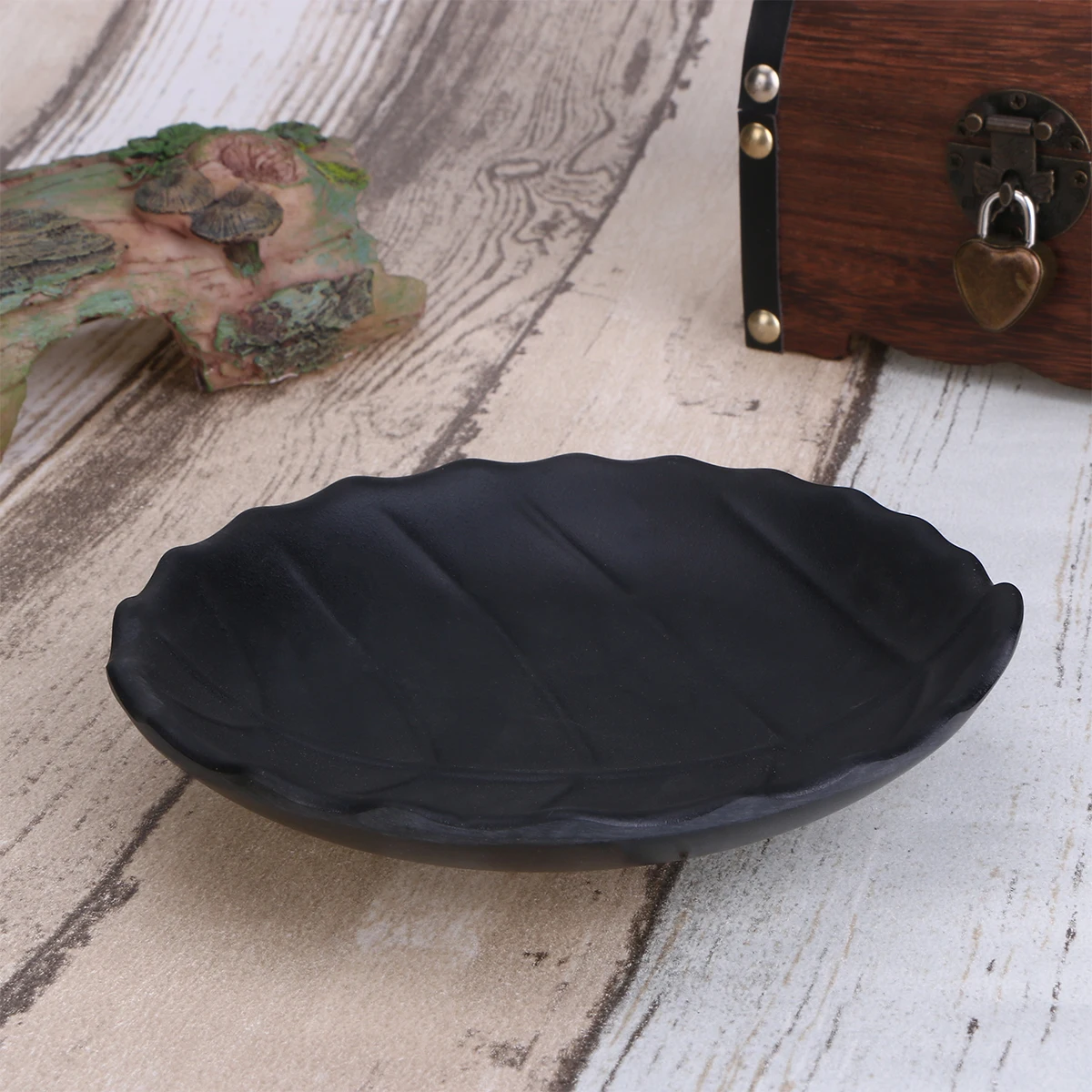 Jewelry Plate Rectangle Black Plates Stylish Trinket Tray Storage Leaf Shape Dish Fashion Functional Wedding Gift
Jewelry Plate Rectangle Black Plates Stylish Trinket Tray Storage Leaf Shape Dish Fashion Functional Wedding Gift