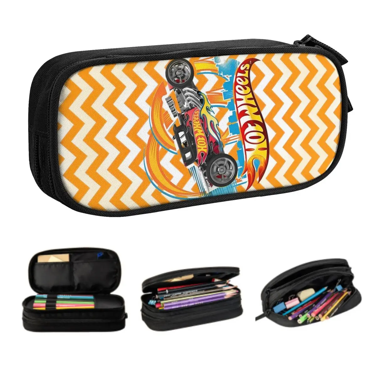 Custom Hots Wheelses Cute Pencil Case Girl Boy Big Capacity Adventure Action Game Pencil Box Students Stationery
Custom Hots Wheelses Cute Pencil Case Girl Boy Big Capacity Adventure Action Game Pencil Box Students Stationery