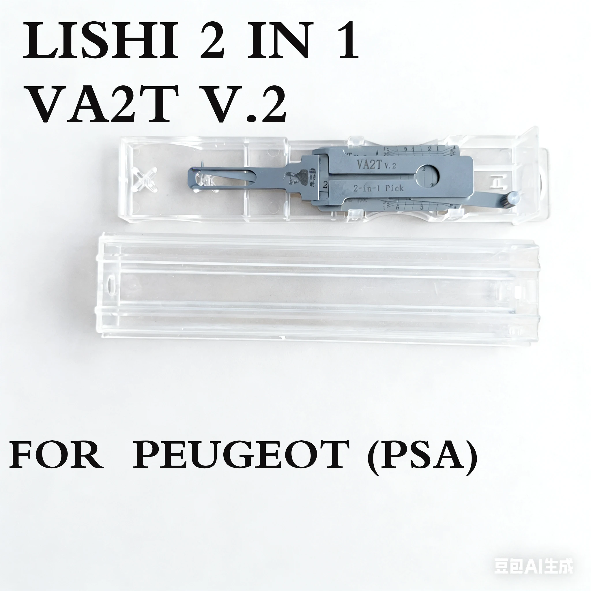 LISHI Авто. Набор инструментов для PEUGEOT (PSA) - Подходит для ключевых пазов CIT-1 (VA2T) - Инструменты IGN/DR/BT
LISHI Авто. Набор инструментов для PEUGEOT (PSA) - Подходит для ключевых пазов CIT-1 (VA2T) - Инструменты IGN/DR/BT