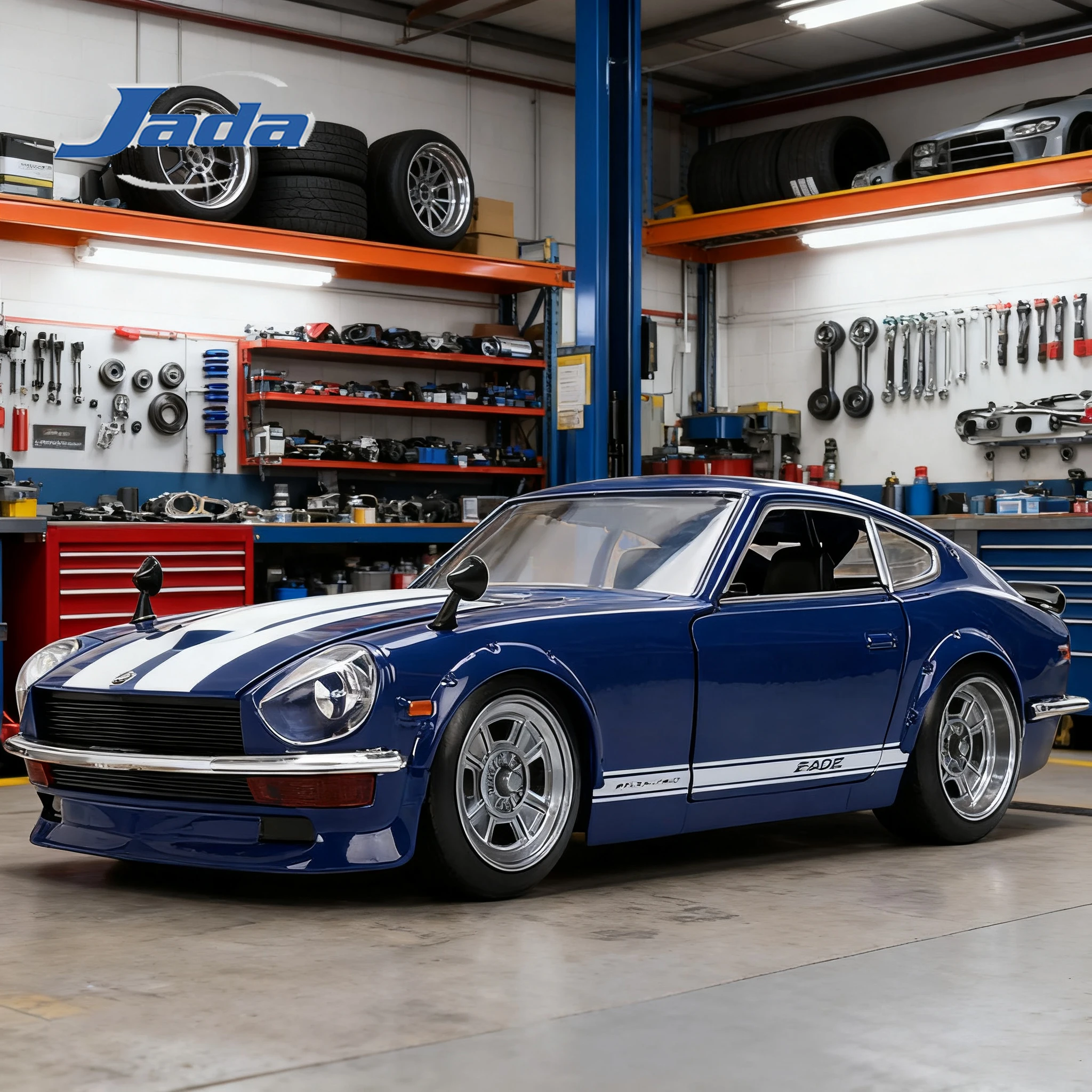 JADA 1:24 JDM DATSUN 240Z 1972 Alloy Car Diecasts & Toy Vehicles Car Model Miniature Scale Model Car For Children
JADA 1:24 JDM DATSUN 240Z 1972 Alloy Car Diecasts & Toy Vehicles Car Model Miniature Scale Model Car For Children