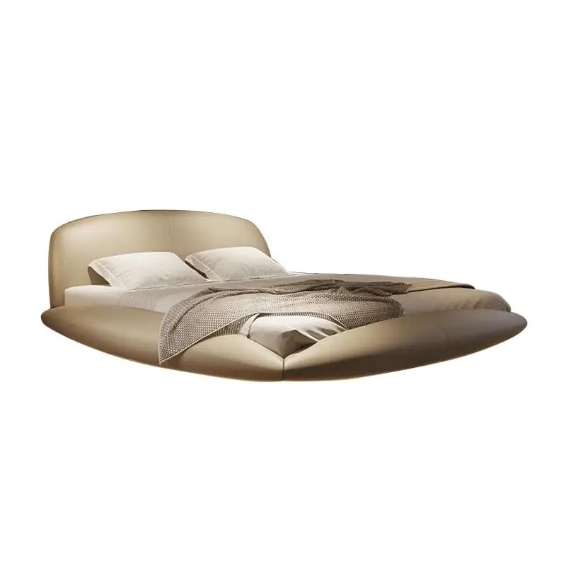 Master bedroom Italian grade simple modern simple suspended leather bed cream wind 1.8 meters designer Internet celeb
Master bedroom Italian grade simple modern simple suspended leather bed cream wind 1.8 meters designer Internet celeb
