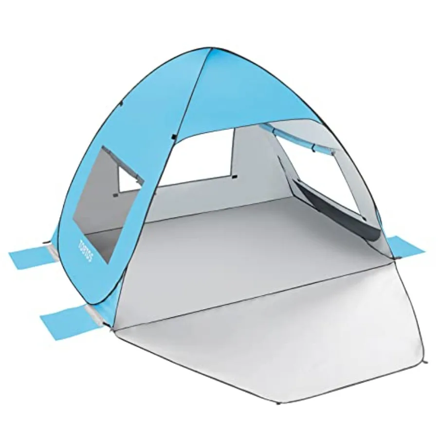 UPF 50+ Pop Up Beach Tent, Easy Set Up Beach Umbrella, Sun Shelter for 2-3 People UV Protection Portable Sunshade, Baby Canopy
UPF 50+ Pop Up Beach Tent, Easy Set Up Beach Umbrella, Sun Shelter for 2-3 People UV Protection Portable Sunshade, Baby Canopy