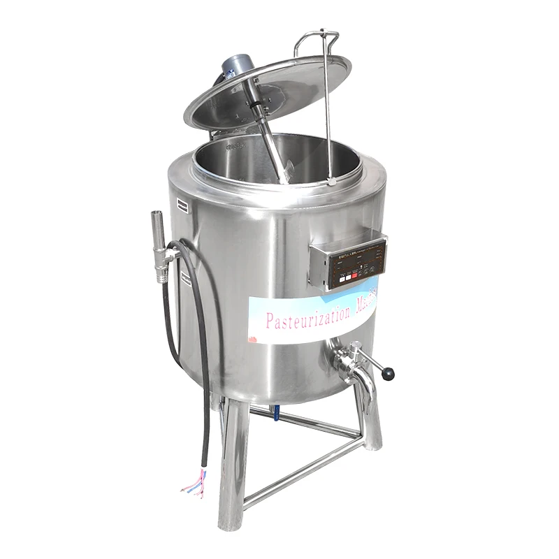 Small Milk Pasteurizer Machine Juice Milk Pasturizer Tank Fruit Yoghurt Pasteurization Machine
Small Milk Pasteurizer Machine Juice Milk Pasturizer Tank Fruit Yoghurt Pasteurization Machine