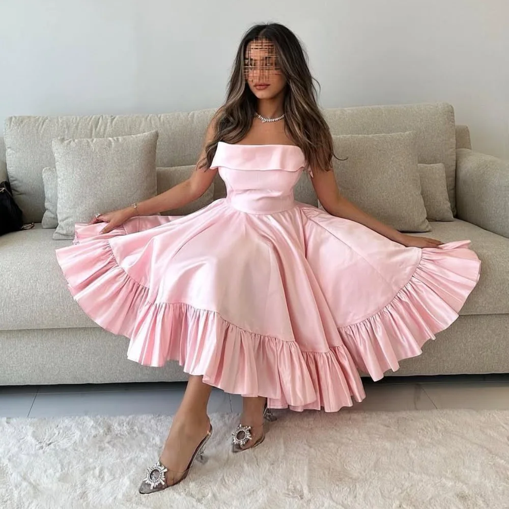 Customized Fashion Sizes Available Pleat Draped A-line Strapless Short Dresses Bespoke Occasion Dresses Modern Style Matching
Customized Fashion Sizes Available Pleat Draped A-line Strapless Short Dresses Bespoke Occasion Dresses Modern Style Matching