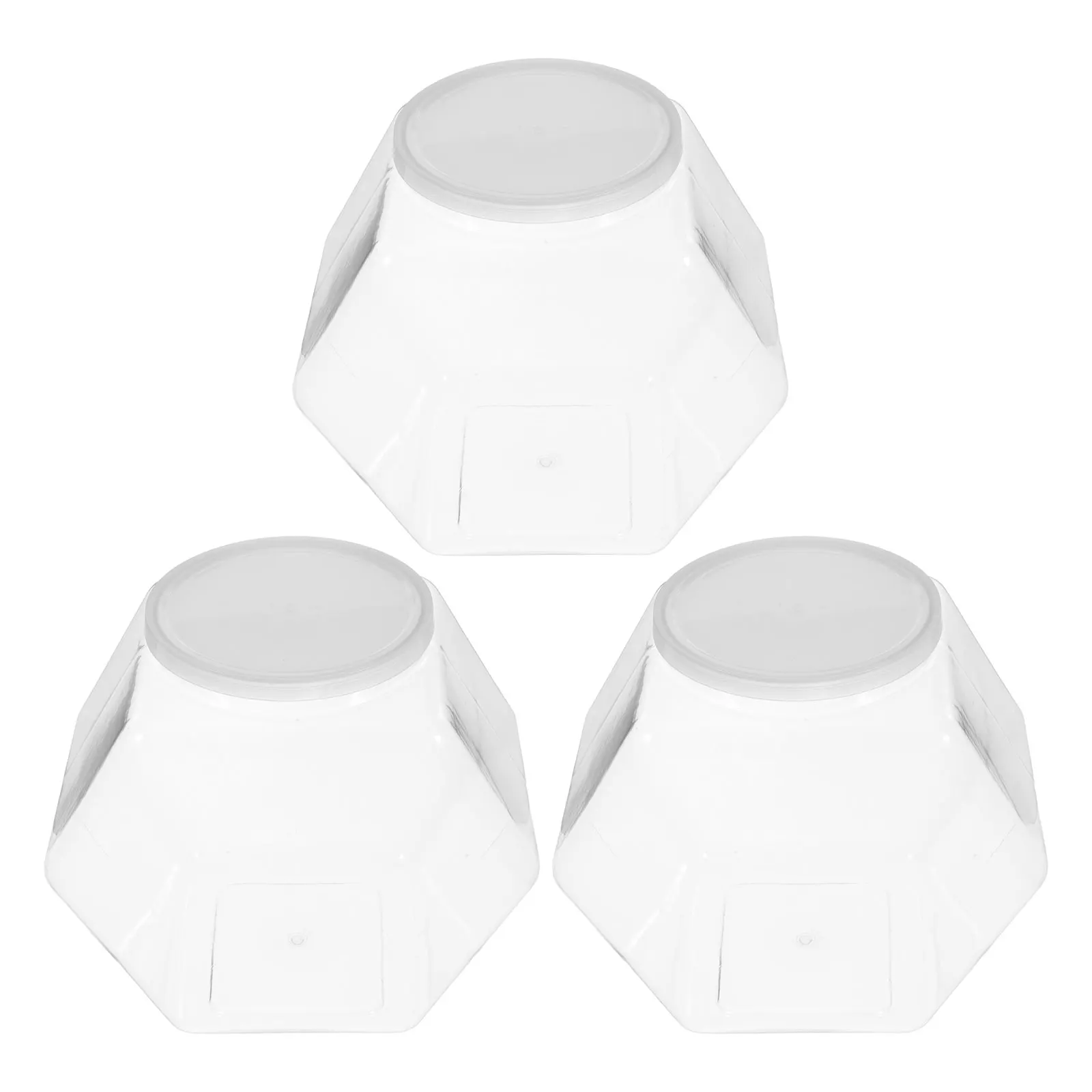 3pcs Hexagon Cookie Jar 2150Ml Plastic Clear Airtight Storage Container For Snacks Biscuits Candies Dried Food Kitchen
3pcs Hexagon Cookie Jar 2150Ml Plastic Clear Airtight Storage Container For Snacks Biscuits Candies Dried Food Kitchen