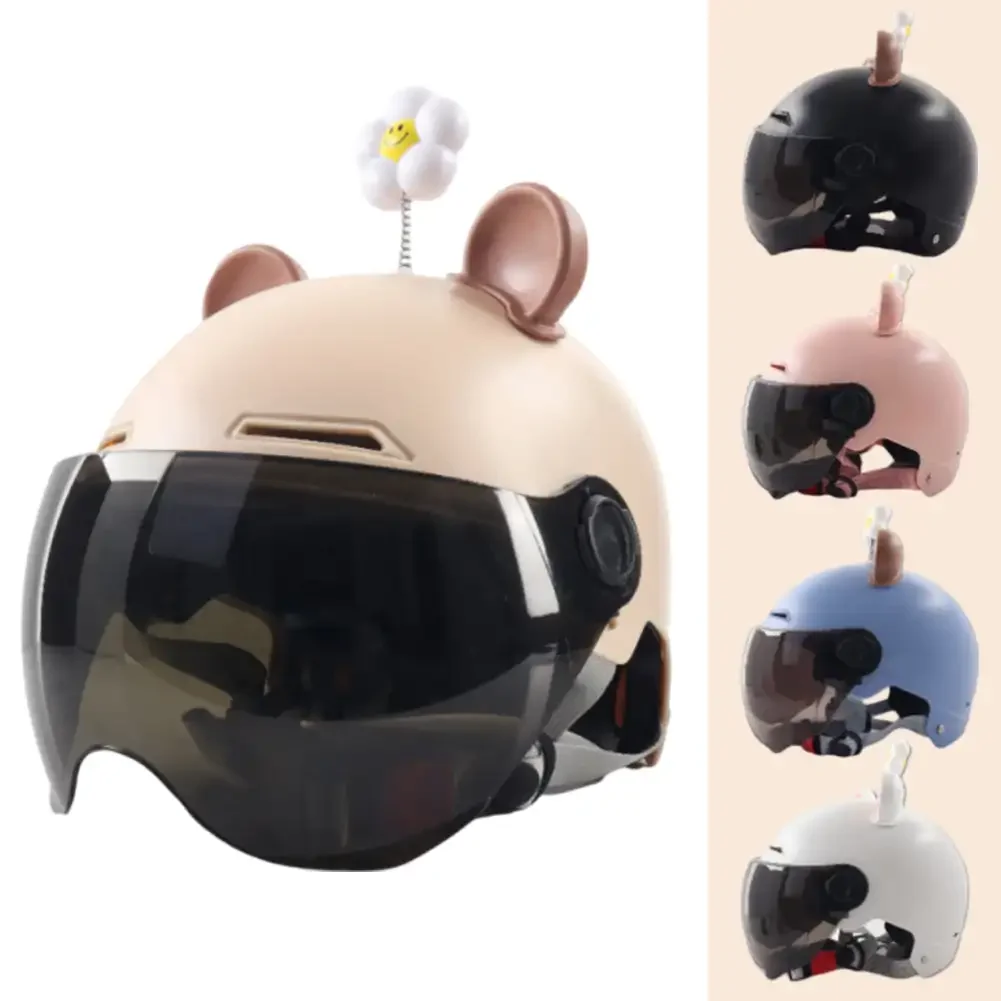Universal Cute Motorcycle Helmet Lightweight Vintage Helmet All Seasons Motorcycle Half Helmet Certified Adult Safety Helmets
Universal Cute Motorcycle Helmet Lightweight Vintage Helmet All Seasons Motorcycle Half Helmet Certified Adult Safety Helmets