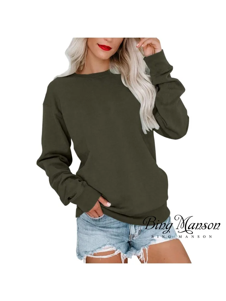 Autumn Women's Fashion Gradient Sweatshirt Long Sleeve Solid Color Pullover Round Neck Sweatshirt Loose Sweatshirt Women's Top
Autumn Women's Fashion Gradient Sweatshirt Long Sleeve Solid Color Pullover Round Neck Sweatshirt Loose Sweatshirt Women's Top