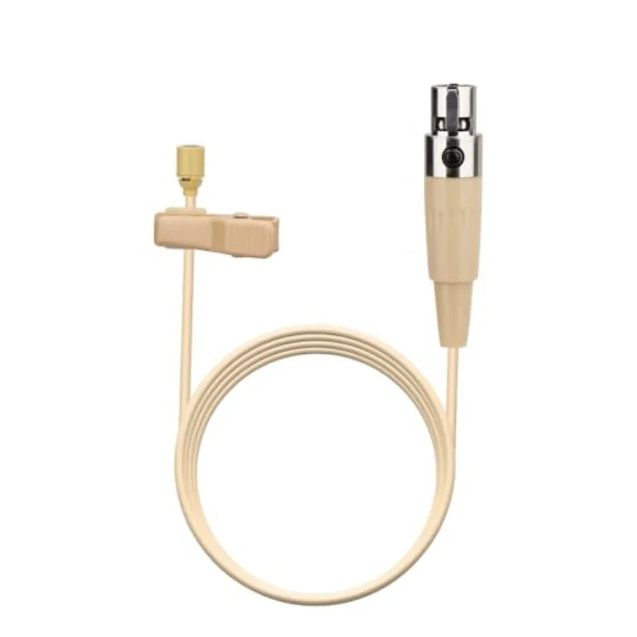 Lavalier Microphone Lapel Microphone Omnidirectional Condenser mic Compatible with Shure Wireless Bodypack Transmitter Beigewit
Lavalier Microphone Lapel Microphone Omnidirectional Condenser mic Compatible with Shure Wireless Bodypack Transmitter Beigewit