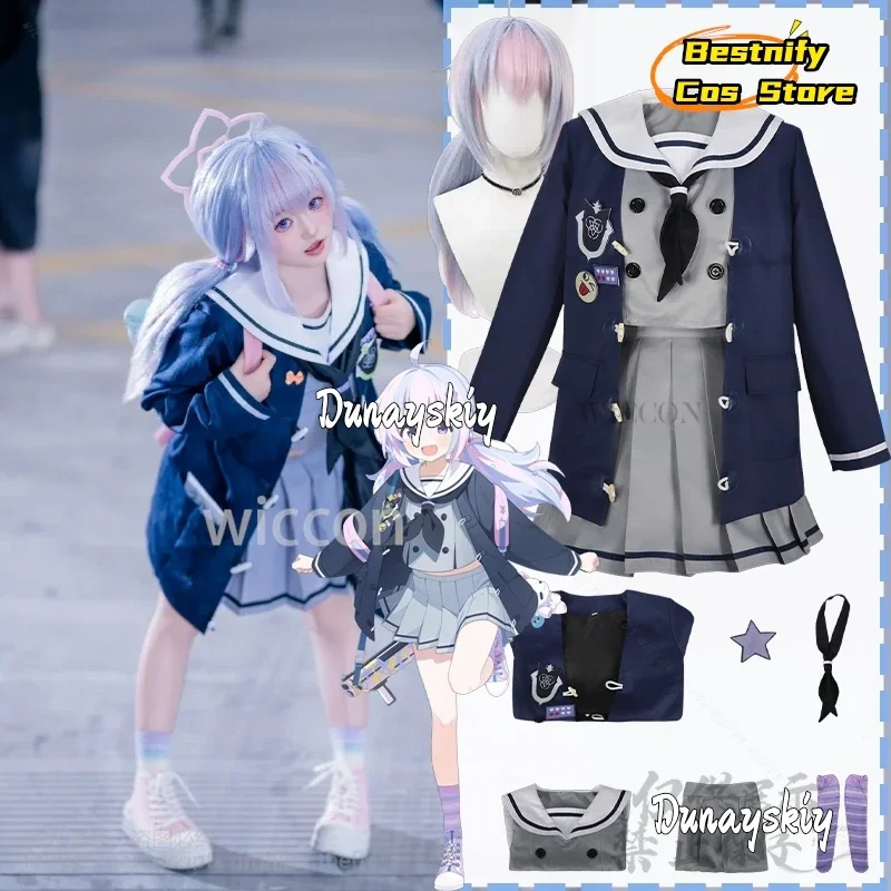 CosplayUzawa Reisa Cosplay Game Blue Archive Anime Kawaii Loli Japanese Girls JK School Uniform Dress Lovely Lolita Wigs Role-pl
CosplayUzawa Reisa Cosplay Game Blue Archive Anime Kawaii Loli Japanese Girls JK School Uniform Dress Lovely Lolita Wigs Role-pl