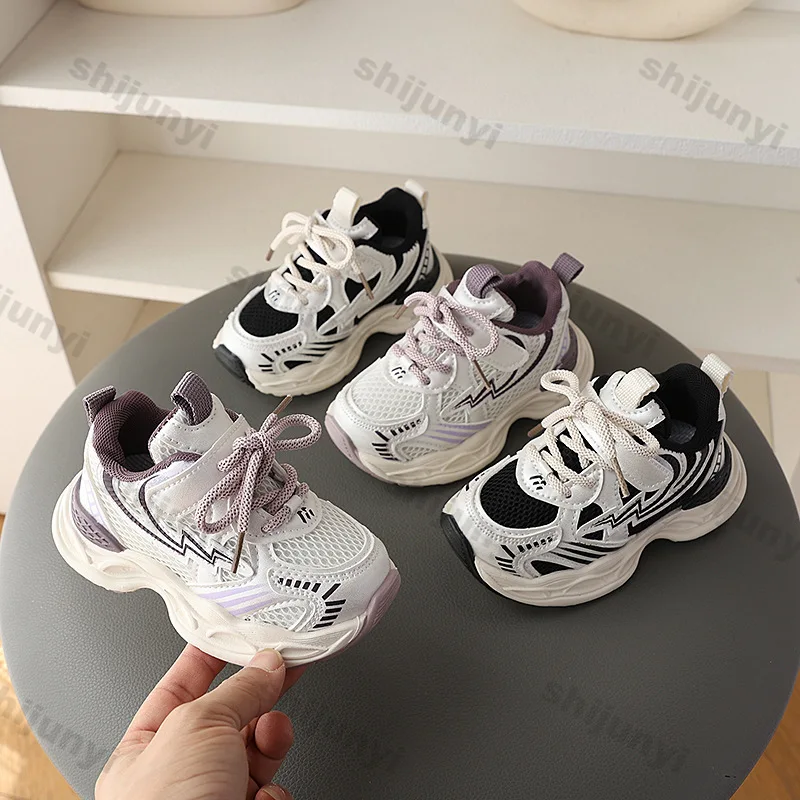 Kids Casual Running Shoes Boys Girls Fashion Thick Soles Versatile Sports Shoe 2025 Spring New Children Mesh Breathable Sneakers
Kids Casual Running Shoes Boys Girls Fashion Thick Soles Versatile Sports Shoe 2025 Spring New Children Mesh Breathable Sneakers