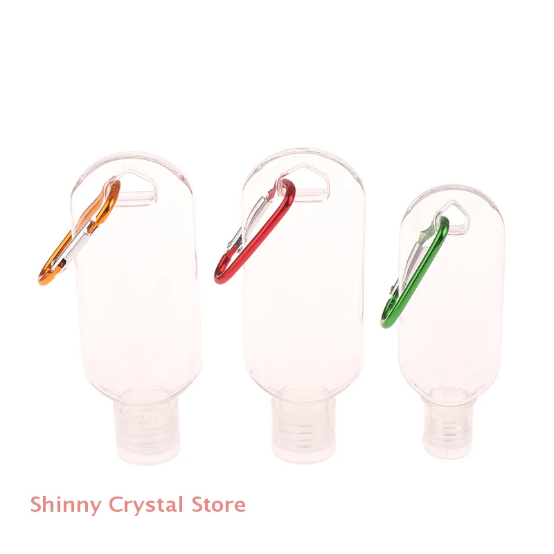 30/50/60ml Empty Portable Bottle With Carabiner Hook Outdoor Travel Hand Sanitizer Reusable Plastic Squeeze Bottles Storage Tool
30/50/60ml Empty Portable Bottle With Carabiner Hook Outdoor Travel Hand Sanitizer Reusable Plastic Squeeze Bottles Storage Tool