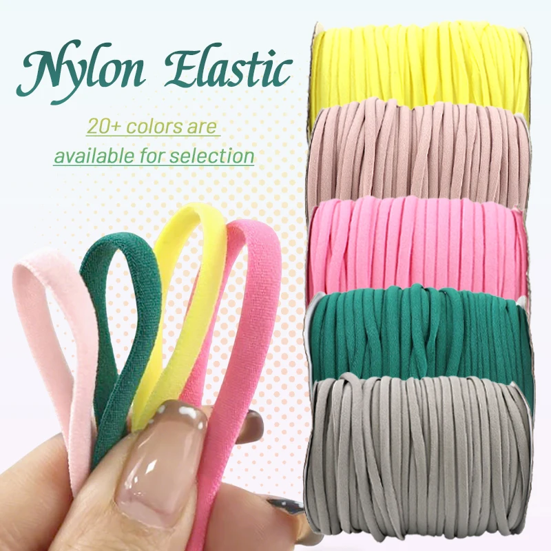 10/20/40M 3/5mm Elastic Rope Garment Round Rubber Ribbons Invisible Bra Loom Bands Hat Elasticity Ear Ropes Hairband Bungee Cord
10/20/40M 3/5mm Elastic Rope Garment Round Rubber Ribbons Invisible Bra Loom Bands Hat Elasticity Ear Ropes Hairband Bungee Cord