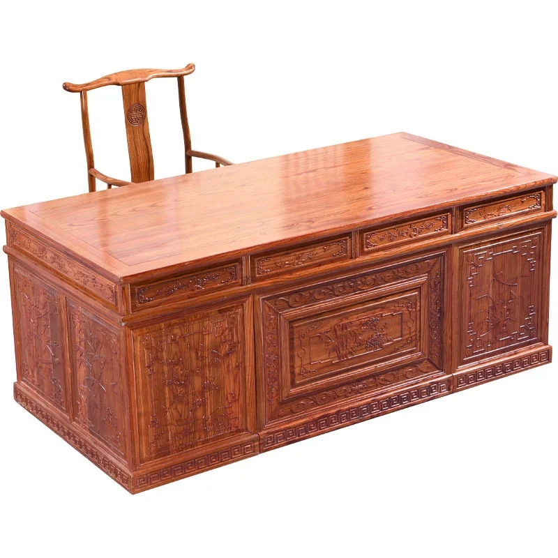 #Antique-style Chinese-style Commercial Use Desk Computer Desk Writing Desk Office Desk Executive Desk Solid Wood Study
#Antique-style Chinese-style Commercial Use Desk Computer Desk Writing Desk Office Desk Executive Desk Solid Wood Study