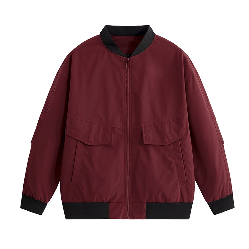 Модная куртка-бомбер с воротником-стойкой для мужчин, весенне-осенняя верхняя одежда, приталенный крой, полиэстер, молодежная, трендовая, бренд HE
Модная куртка-бомбер с воротником-стойкой для мужчин, весенне-осенняя верхняя одежда, приталенный крой, полиэстер, молодежная, трендовая, бренд HE