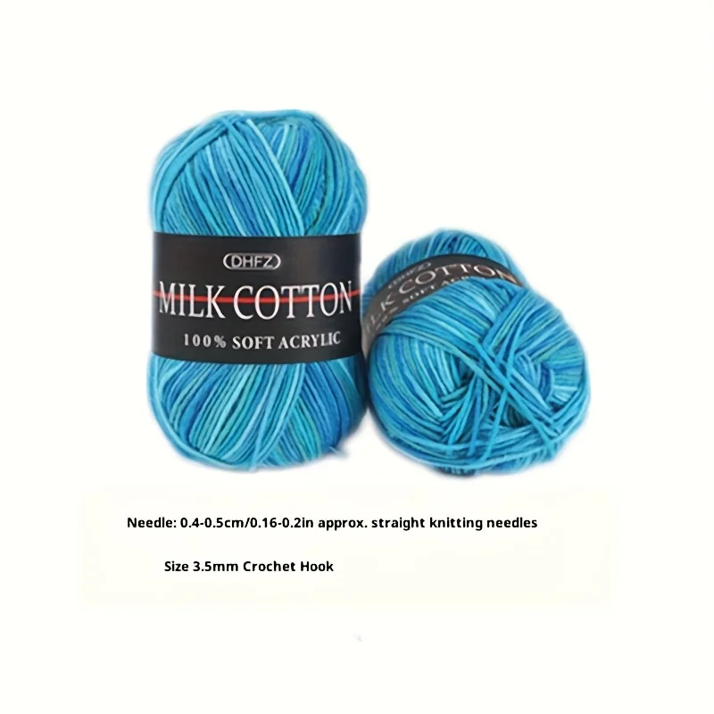 【5Volume3Gradient Dyed Yarn】 Colorful Floral Medium Fine Yarn Hand Knitting Crochet Thread Skin-friendly Yarn WholesalediyMateri
【5Volume3Gradient Dyed Yarn】 Colorful Floral Medium Fine Yarn Hand Knitting Crochet Thread Skin-friendly Yarn WholesalediyMateri