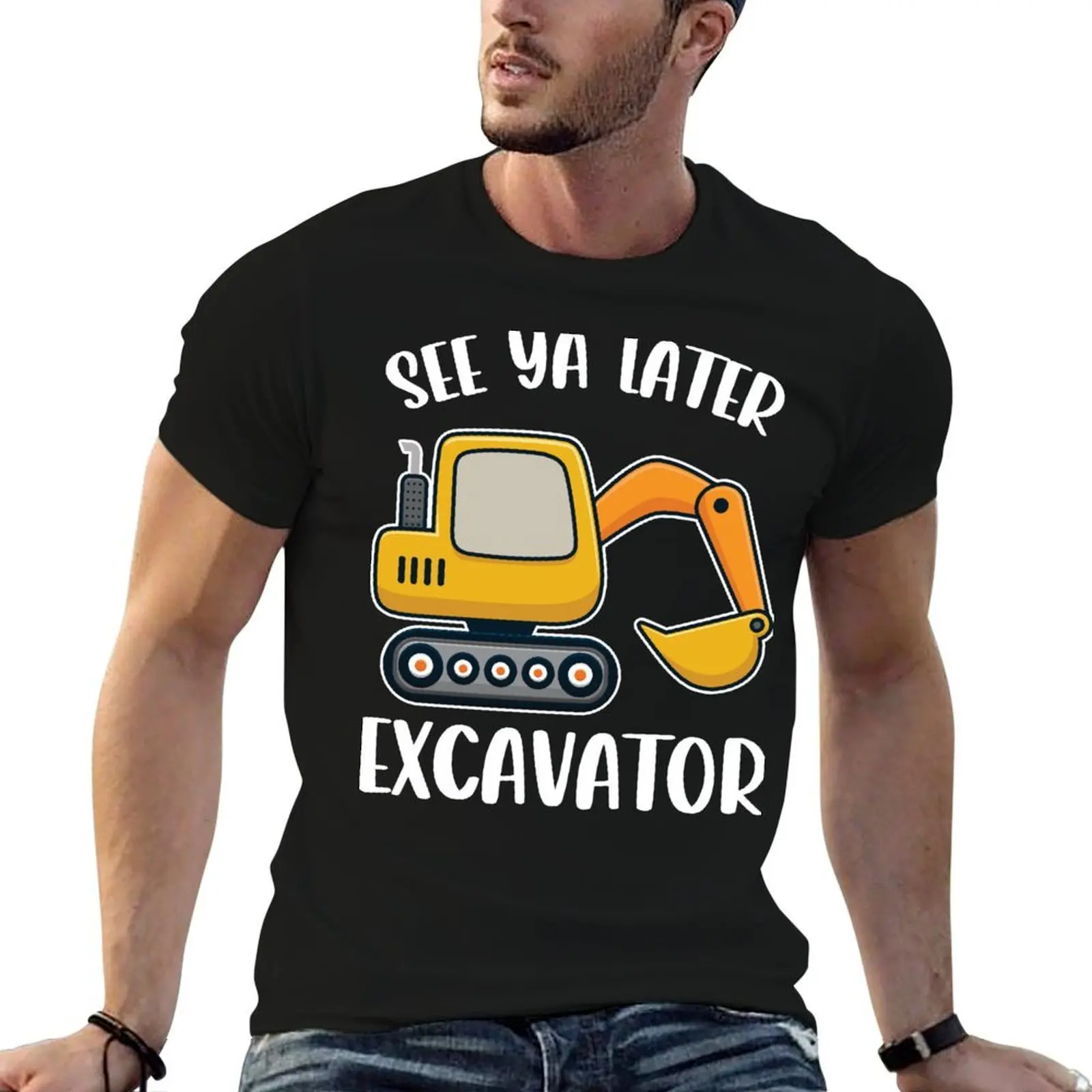 funny Toddler humor Ya t Kids shirts t Later See Funny dark T-Shirt Construction Boy Excavator personalised shirt
funny Toddler humor Ya t Kids shirts t Later See Funny dark T-Shirt Construction Boy Excavator personalised shirt